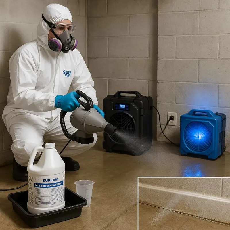 Sanitization and Odor Removal process in Verona, KY